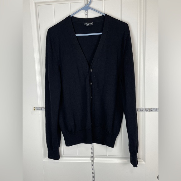 Club Monaco Classic Black Cardigan Sweater